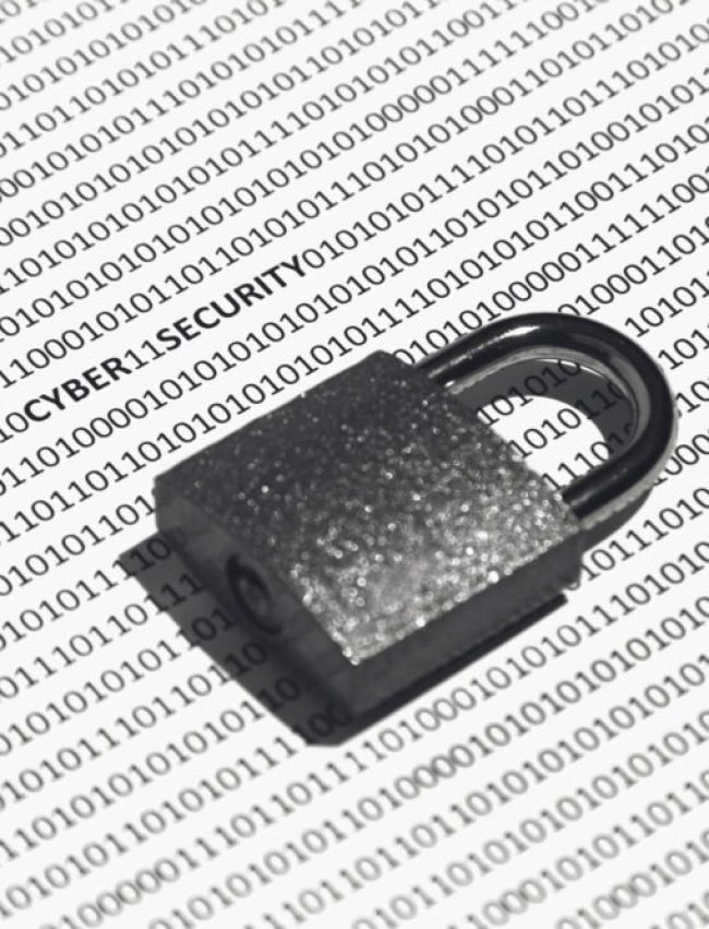closeup-shot-lock-white-surface-with-binary-code-it-concept-cybersecurity